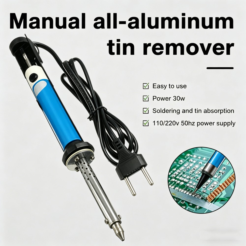 Desoldering Pump Electric Vacuum Station - Stylo à dessouder électrique AC 220V,