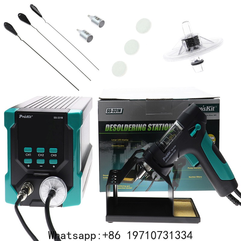 Desoldering Pump Electric Vacuum Station - Station de dessoudage électrique numérique SS-331N,