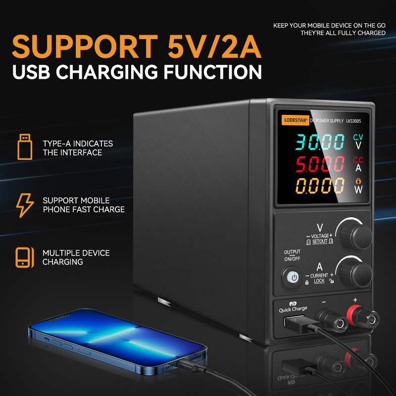 Alimentation CC régulée LODEST - High Precision Dc Power Supply 30V 10A avis et prix