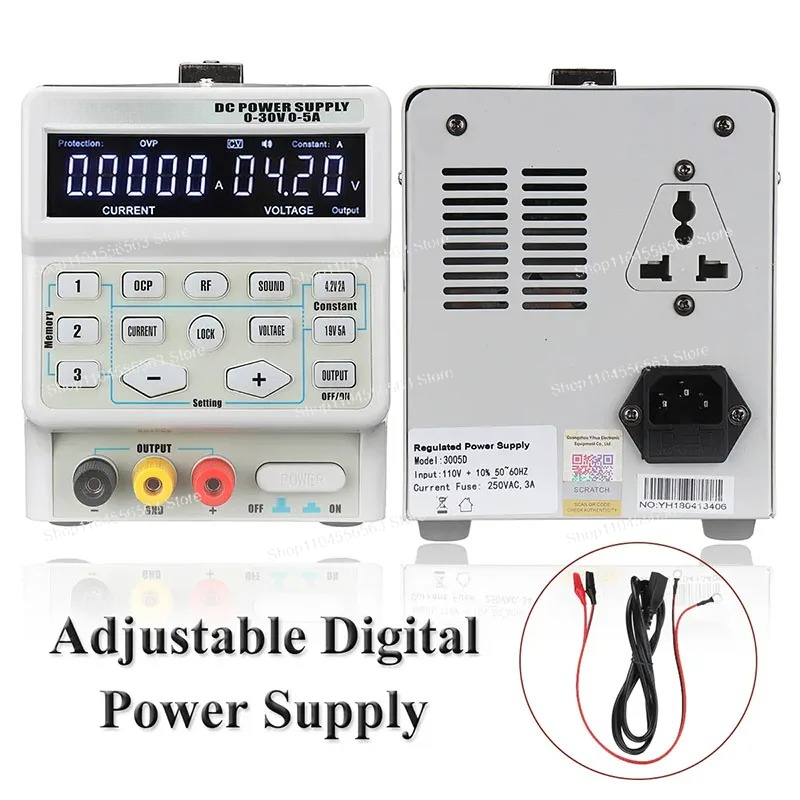 Alimentation électrique régulé - High Precision Dc Power Supply 30V 10A avis et prix