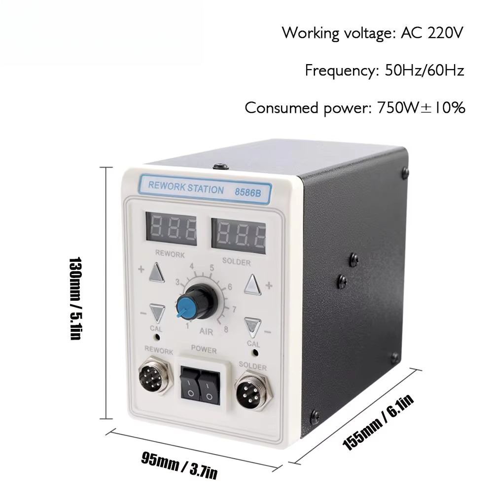 Station de soudage numérique A - 2 In 1 Soldering Rework Station 750W avis et prix